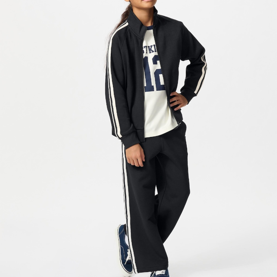 UNIQLO KIDS DRY Sweat Full-Zip Jacket (Line)