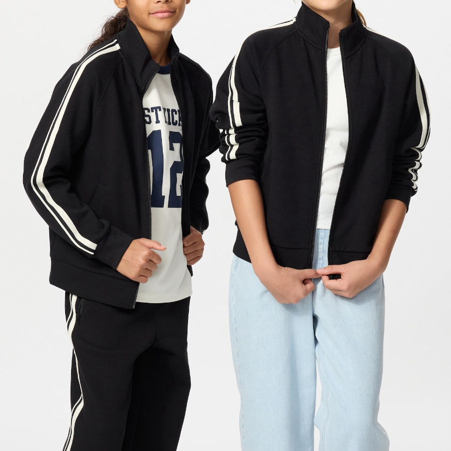 UNIQLO KIDS DRY Sweat Full-Zip Jacket (Line)
