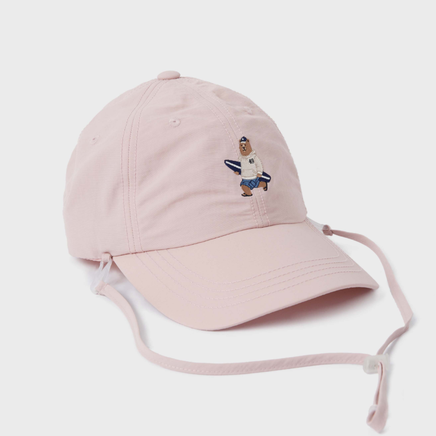 WHO.A.U Steve Nylon String Ball Cap[B]