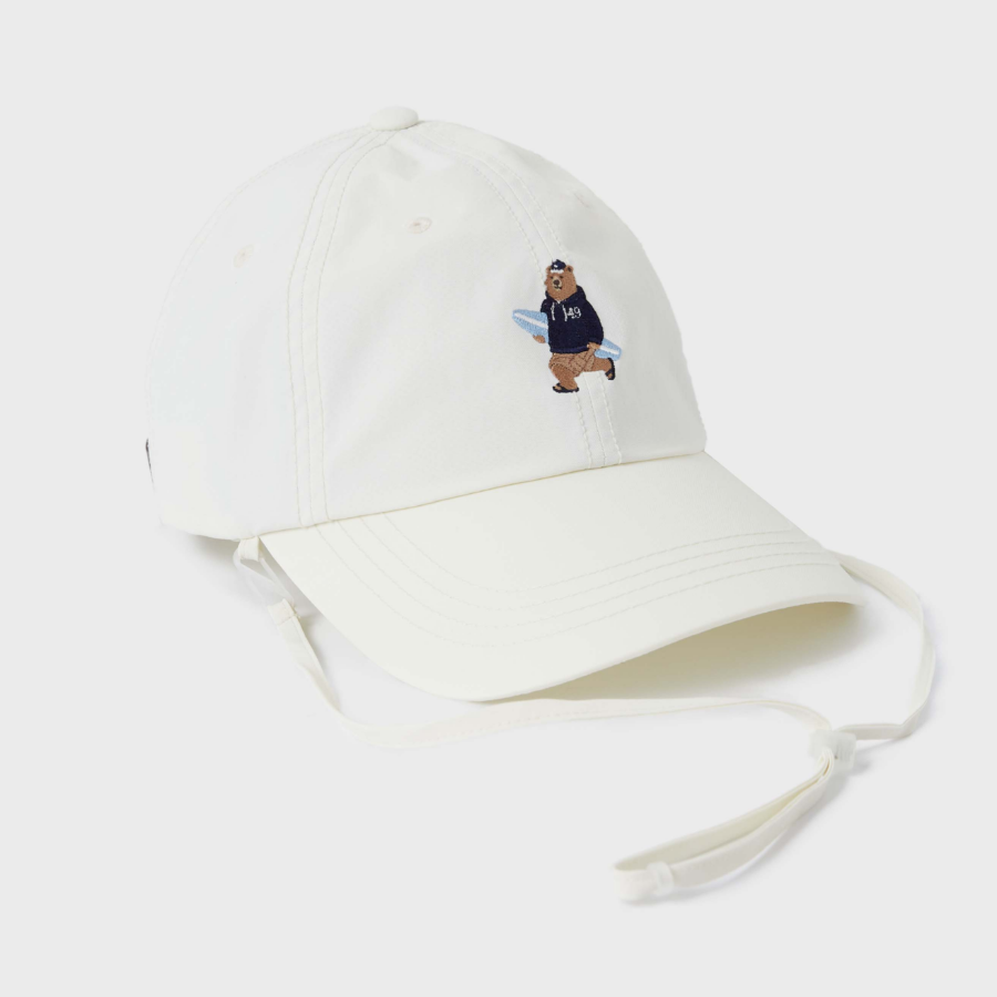 WHO.A.U Steve Nylon String Ball Cap[B]