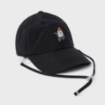 WHO.A.U Steve Nylon String Ball Cap[B]