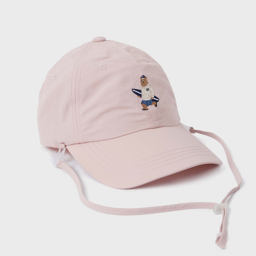 WHO.A.U Steve Nylon String Ball Cap[B]