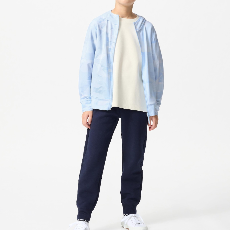 UNIQLO KIDS AIRism UV Protection Full-Zip Parka (Print)