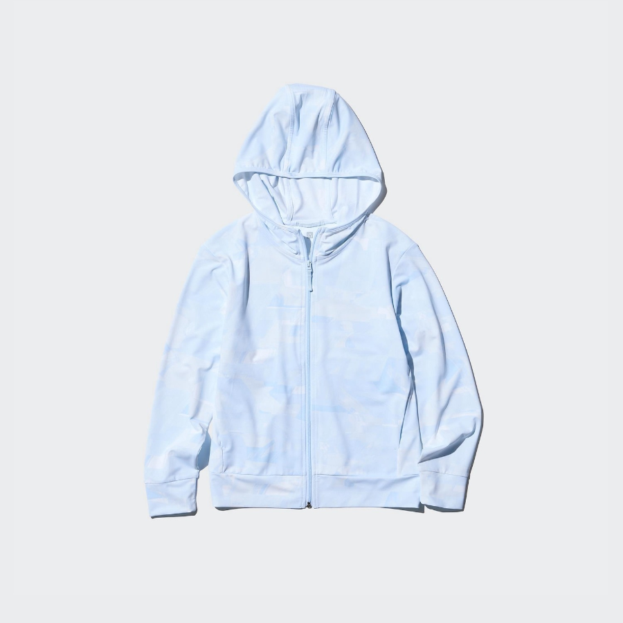 UNIQLO KIDS AIRism UV Protection Full-Zip Parka (Print)
