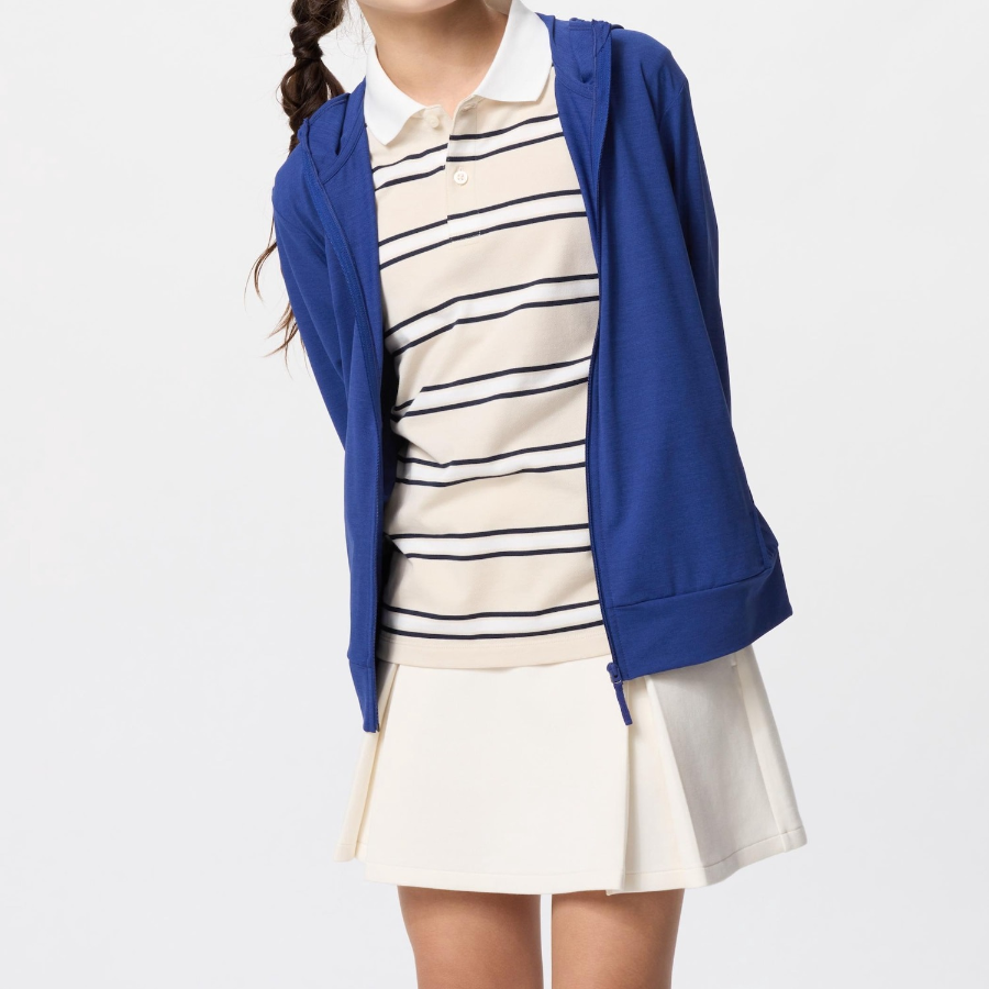 UNIQLO KIDS AIRism UV Protection Full-Zip Parka