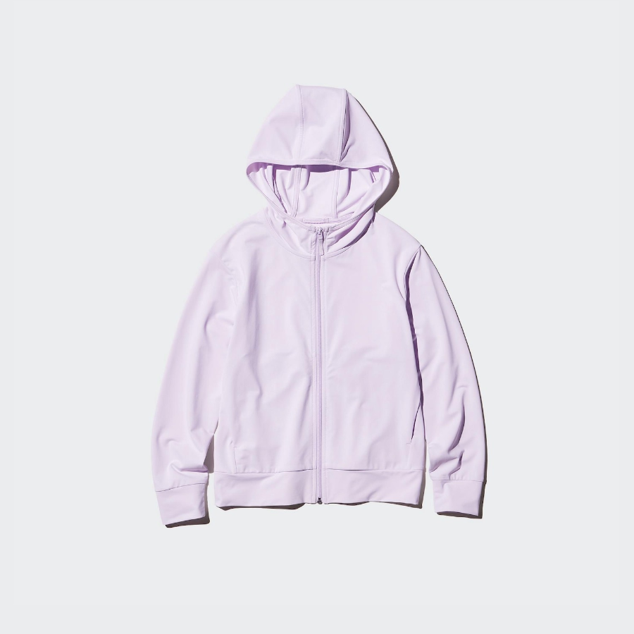 UNIQLO KIDS AIRism UV Protection Full-Zip Parka