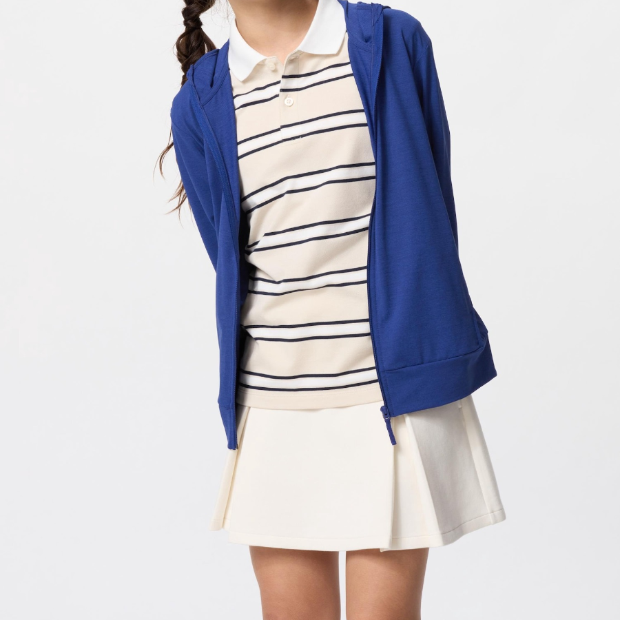 UNIQLO KIDS AIRism UV Protection Full-Zip Parka