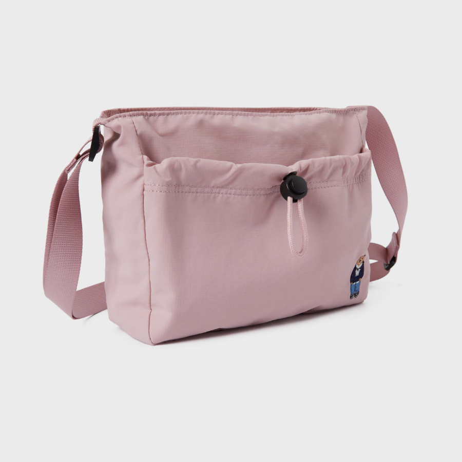 WHO.A.U Steve Nylon Drawstring Cross Bag