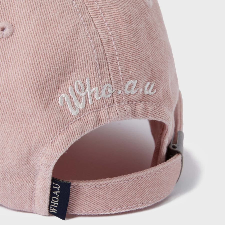 WHO.A.U Chain Embroidery Ball Cap
