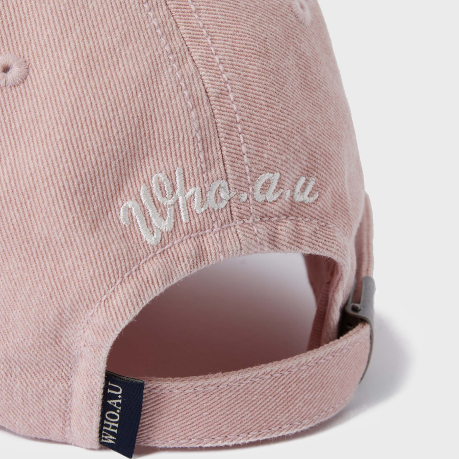 WHO.A.U Chain Embroidery Ball Cap