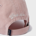 WHO.A.U Chain Embroidery Ball Cap