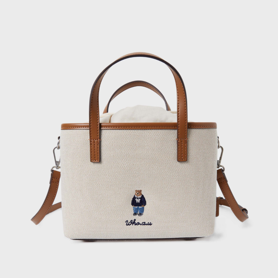 WHO.A.U Steve Canvas Tote Bag