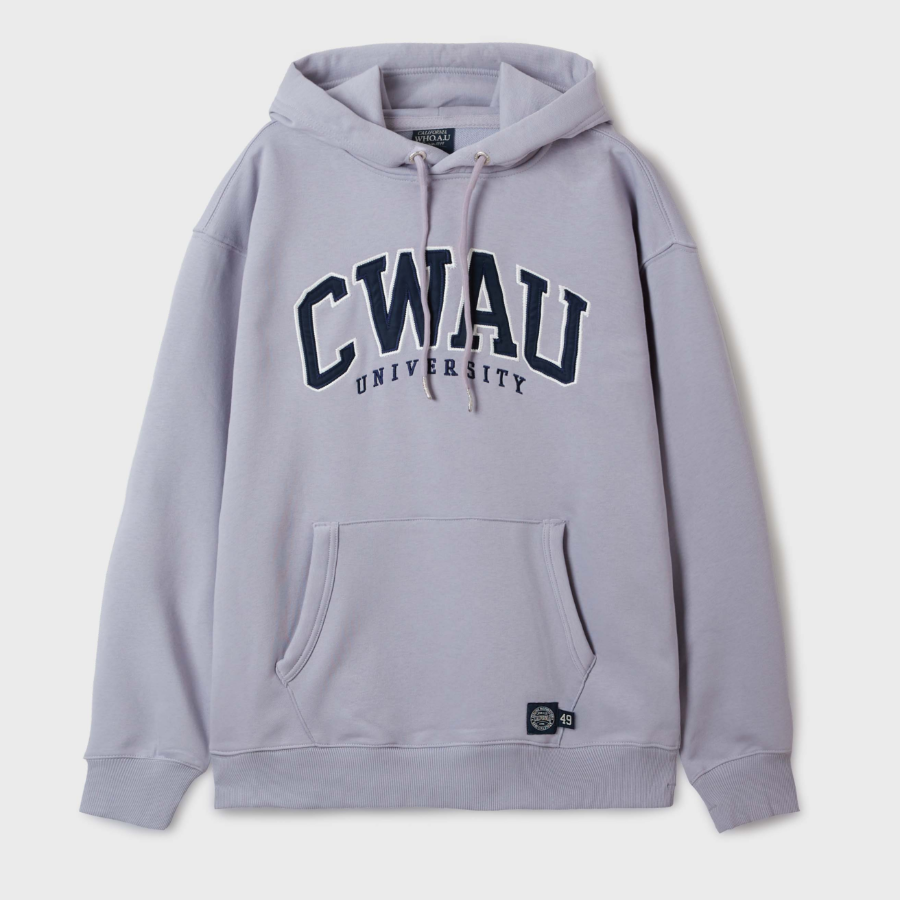 WHO.A.U — худи Campus Patch Hoodie