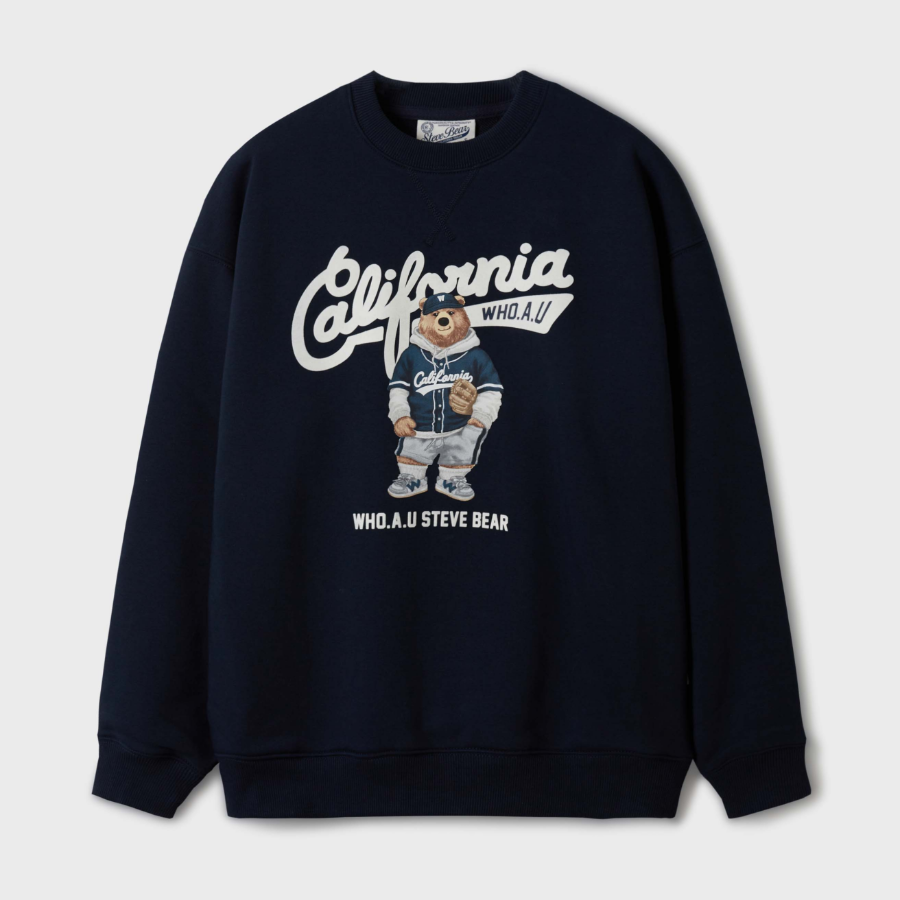 WHO.A.U — свитшот Steve Photo Sweatshirt