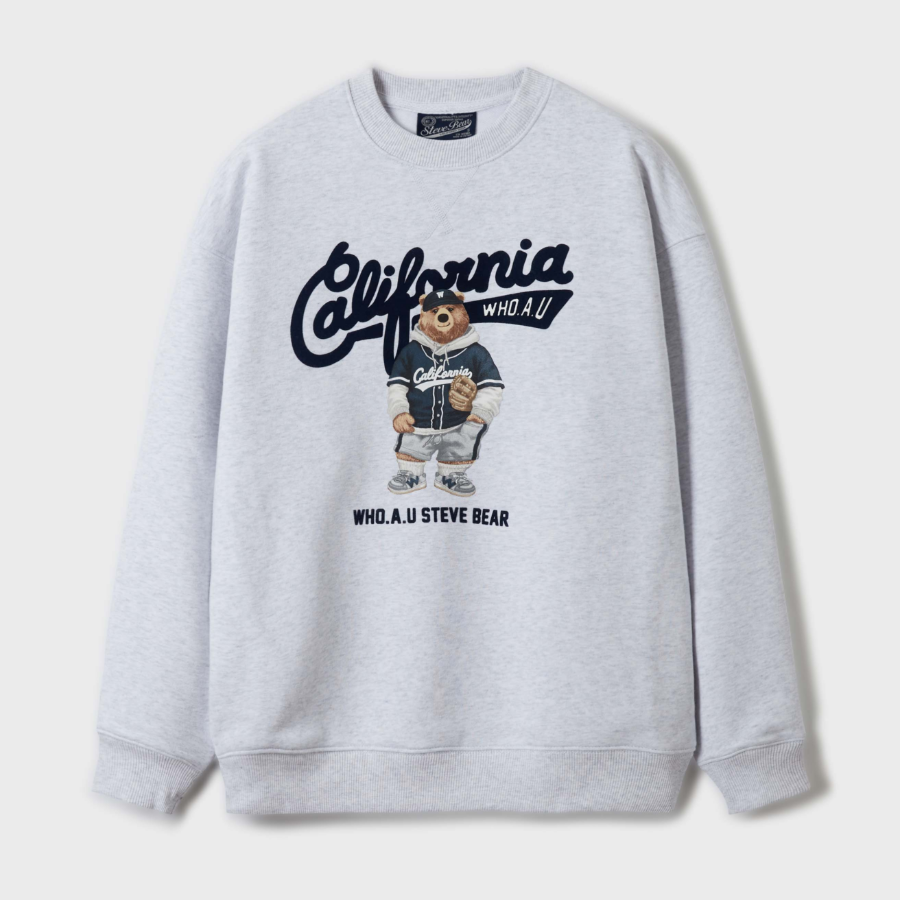 WHO.A.U — свитшот Steve Photo Sweatshirt