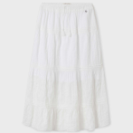 WHO.A.U — юбка Long Tiered Skirt