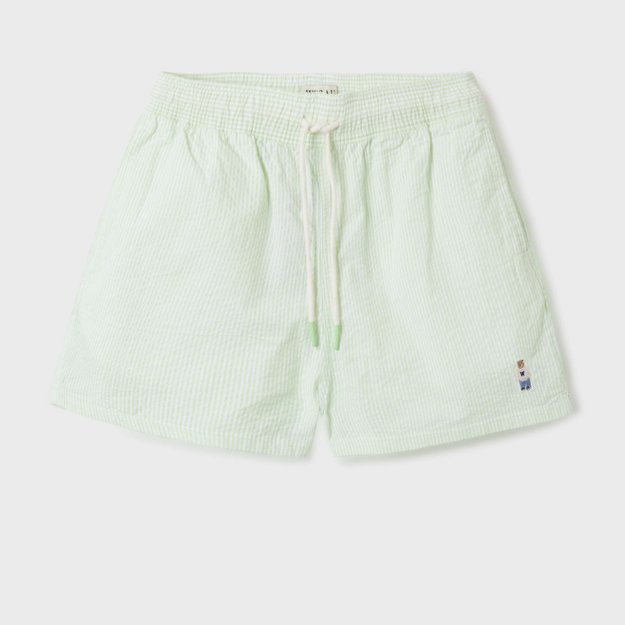 WHO.A.U — шорты Steve Seersucker Shorts (Set-up)
