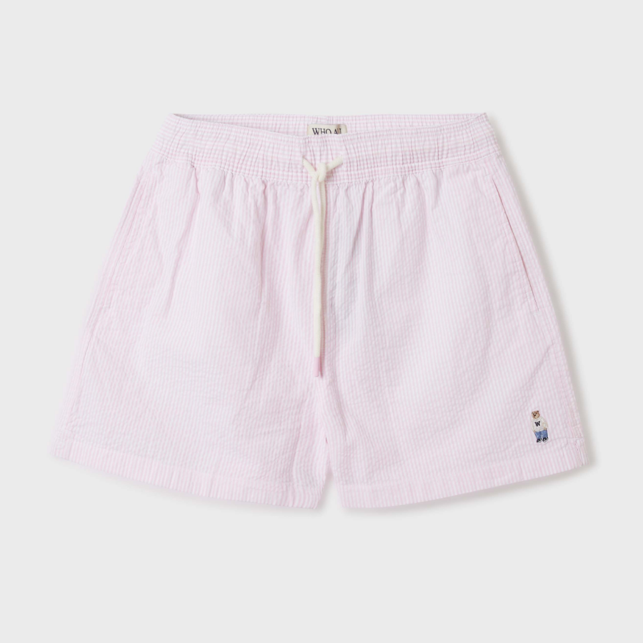 WHO.A.U — шорты Steve Seersucker Shorts (Set-up)