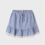 WHO.A.U — юбка Stripe Tiered Short Skirt