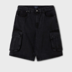 WHO.A.U — шорты Bermuda Cargo Denim Shorts (U)
