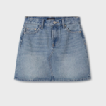WHO.A.U — юбка Short Denim Skirt