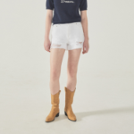 WHO.A.U — джинсовые шорты Destroyed Short Denim Shorts