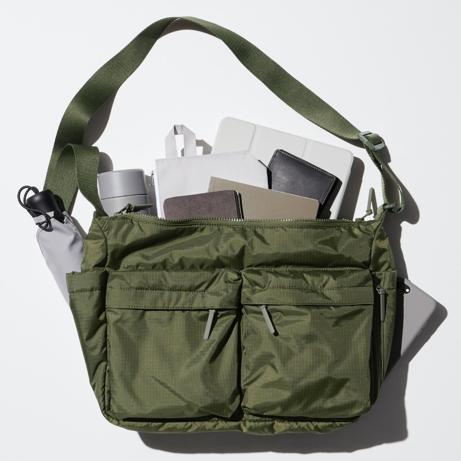 Uniqlo Multi Pocket Shoulder Bag