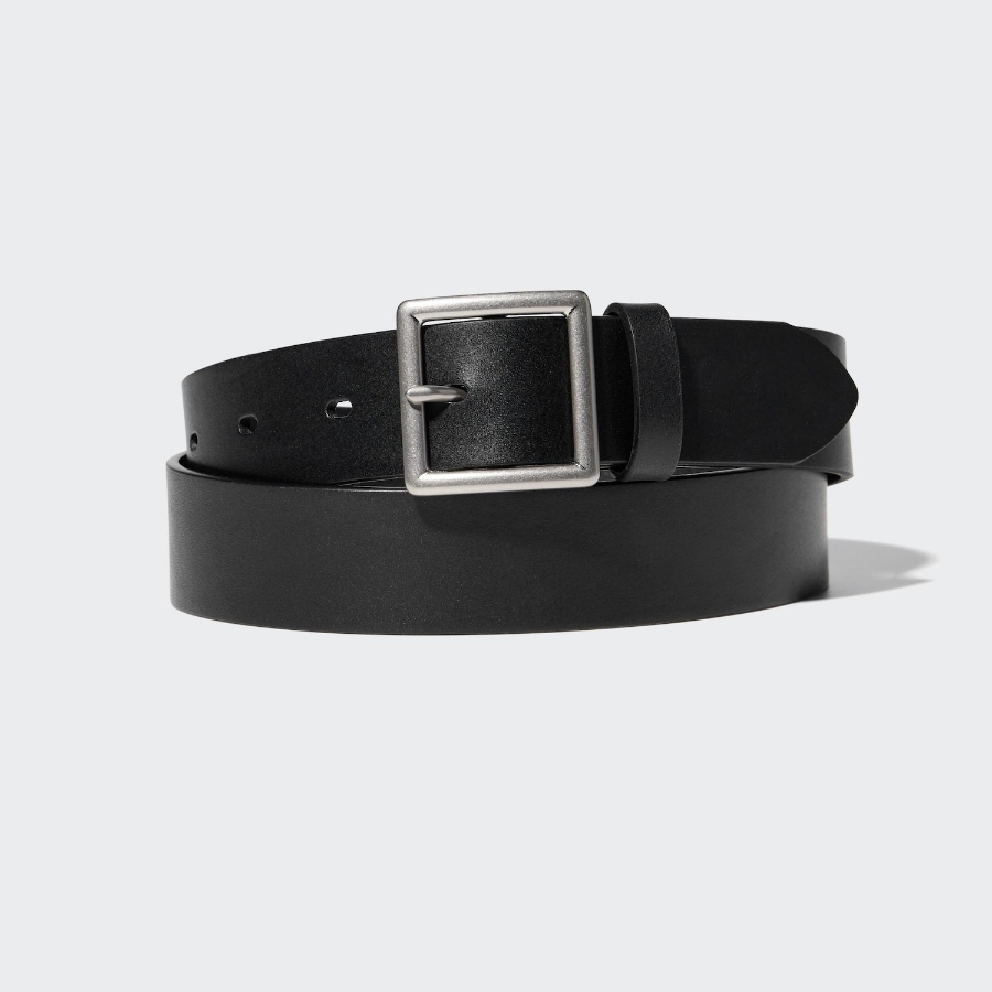 Uniqlo Italian Leather Garrison Belt