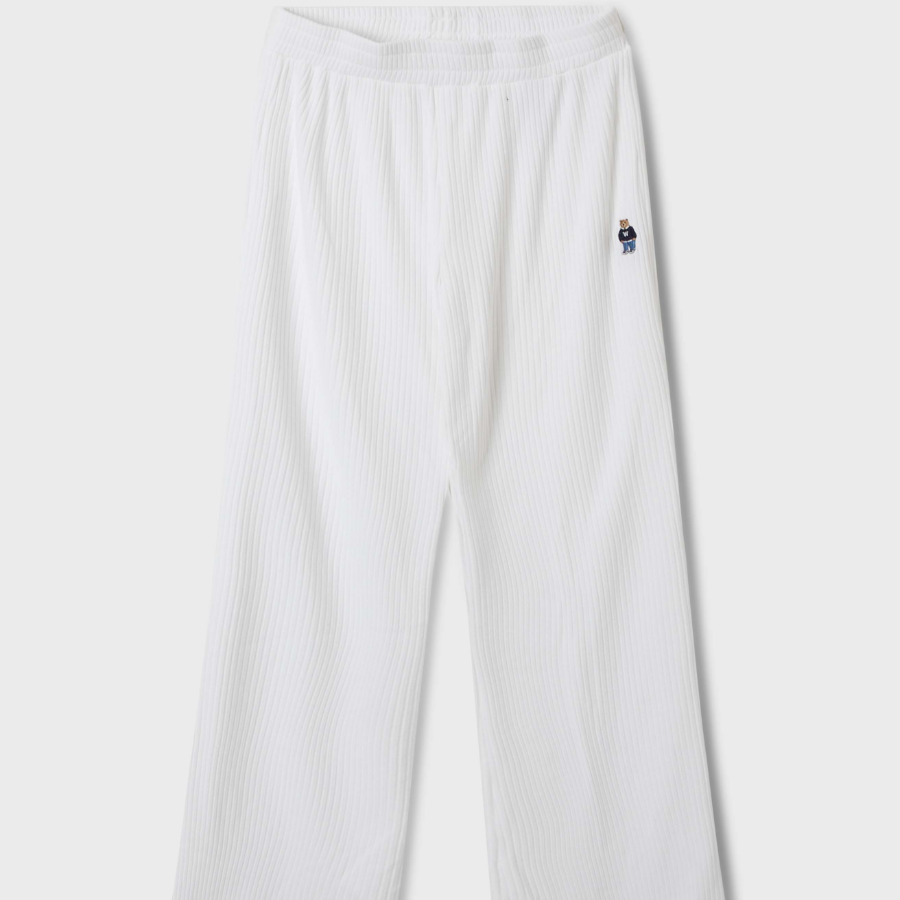 WHO.A.U — брюки Steve Ribbed Wide Pants