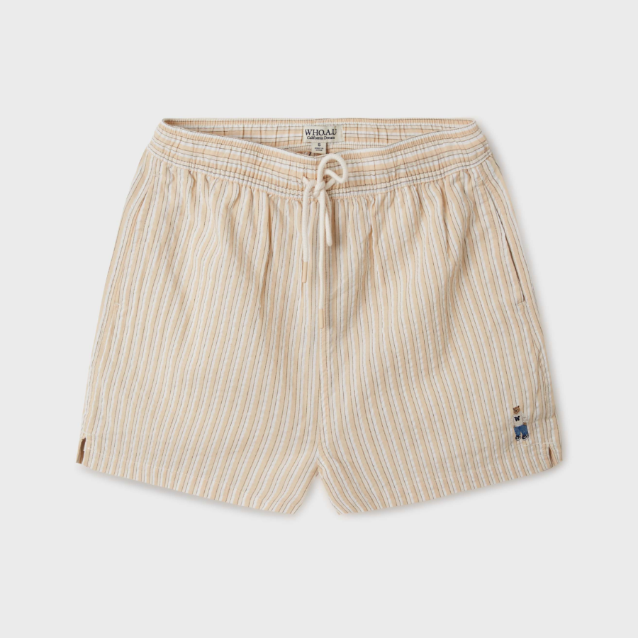 WHO.A.U — шорты Steve Seersucker Shorts (Set-up)