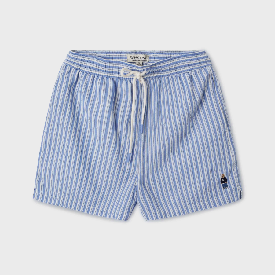 WHO.A.U — шорты Steve Seersucker Shorts (Set-up)