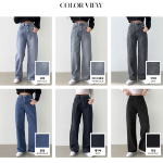 Прямые джинсы semi wide для повседневной носки