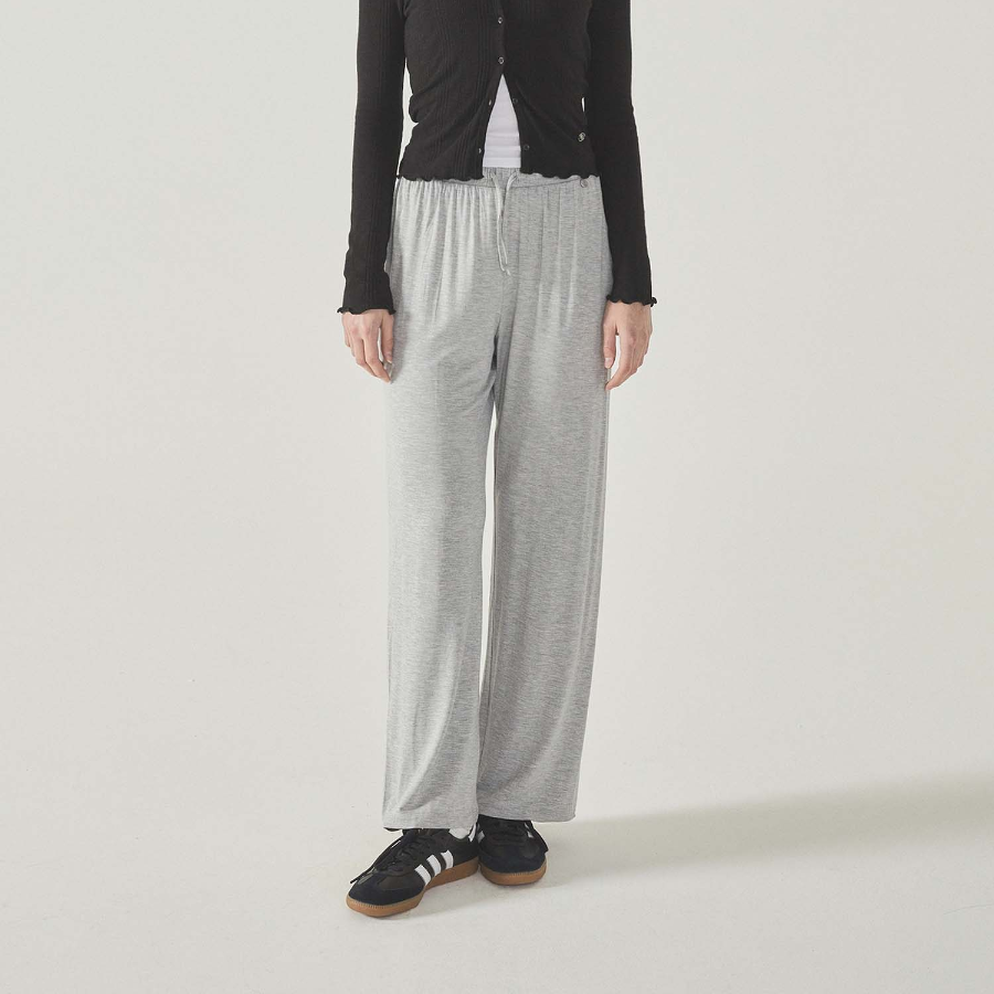 WHO.A.U — лёгкие широкие брюки Lightweight Viscose Wide Pants