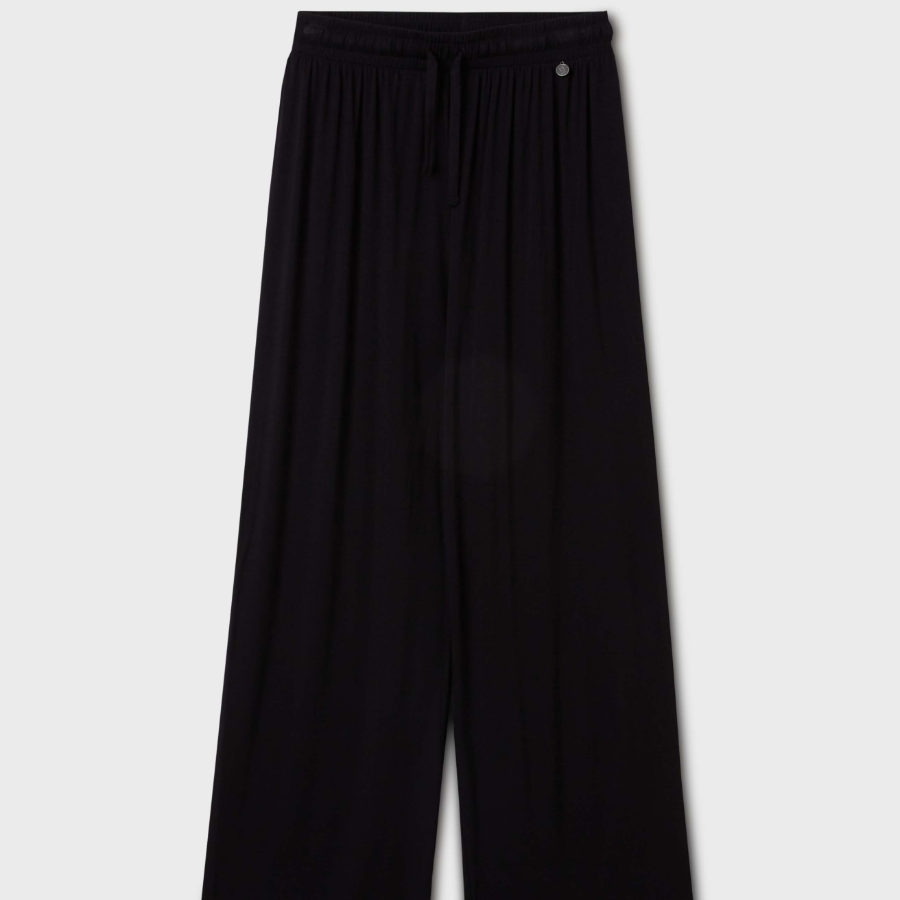 WHO.A.U — лёгкие широкие брюки Lightweight Viscose Wide Pants