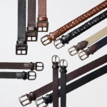 Uniqlo Leather Combination Mesh Belt