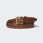 Uniqlo Leather Mesh Belt