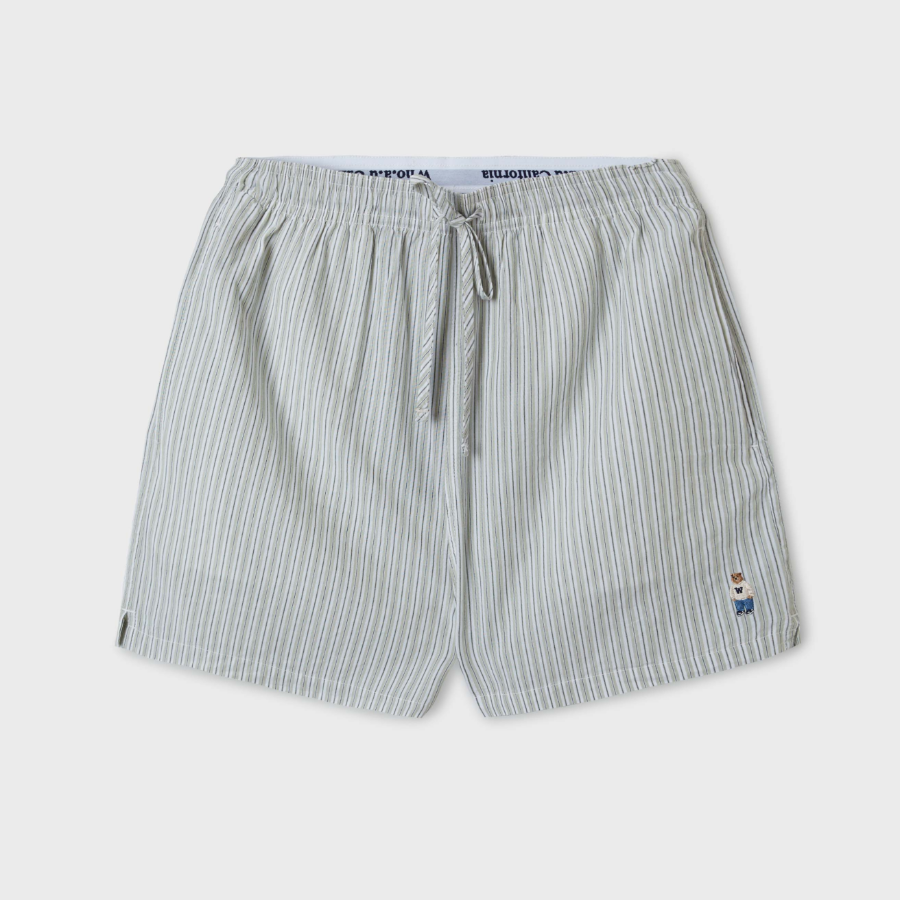 WHO.A.U — шорты Steve Striped Cotton Shorts (Set-up)