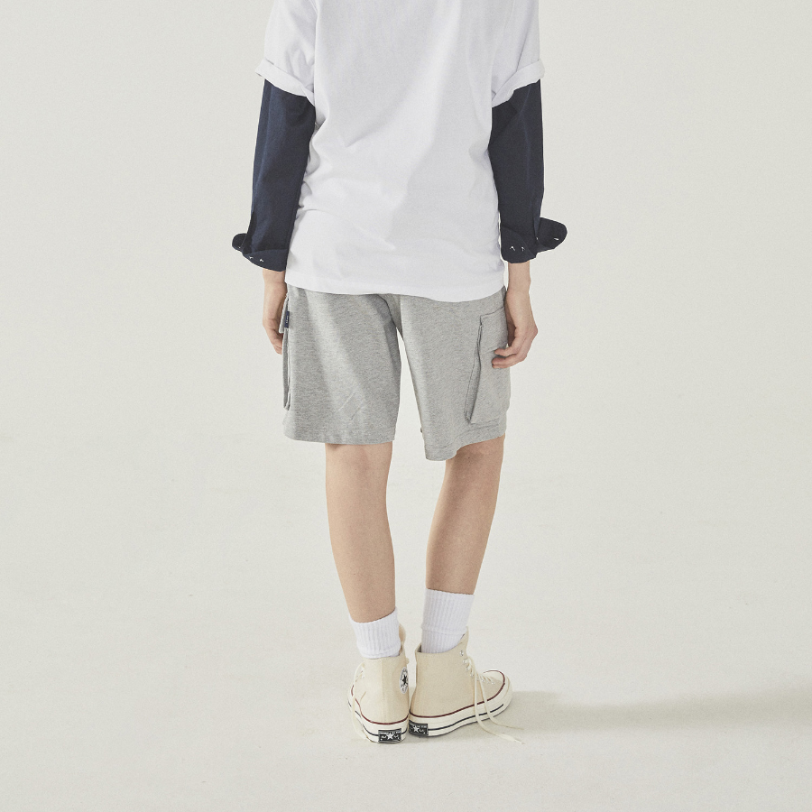 WHO.A.U — шорты Cargo Pocket Dyed Half Pants