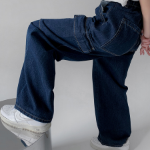 Женские карго-брюки с полурезинкой и двойной защипкой