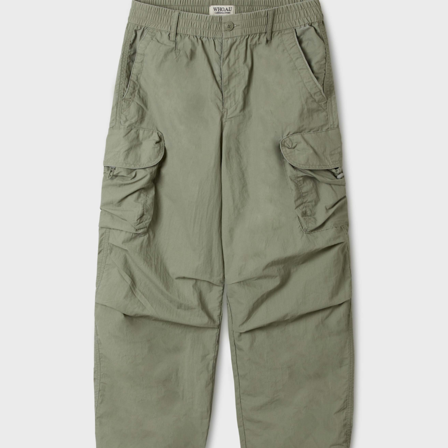 WHO.A.U — брюки Dyeing Cargo Pants(F)