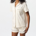 Uniqlo – пижама AIRism Cotton Pajama (Short Sleeve)