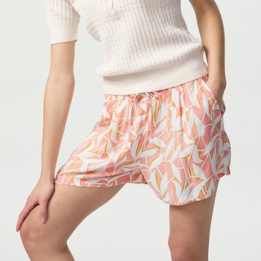 Uniqlo – шорты Drape Easy Shorts (Leaf Print)