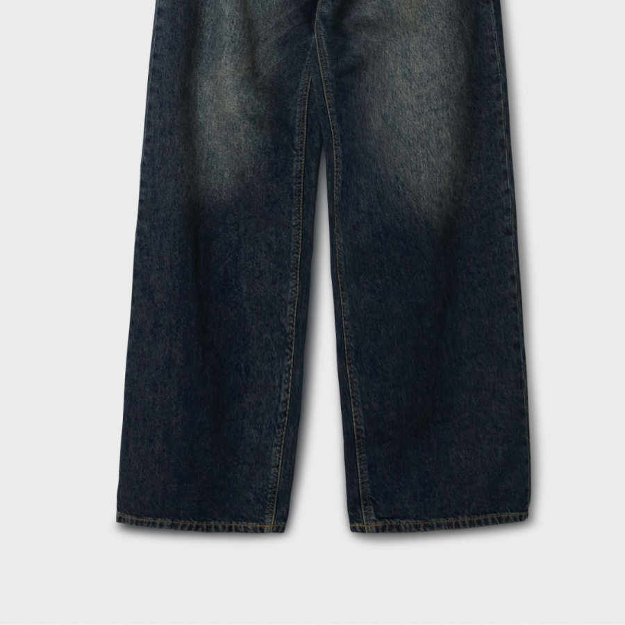 WHO.A.U — джинсы Vintage Washing Wide Denim (F)