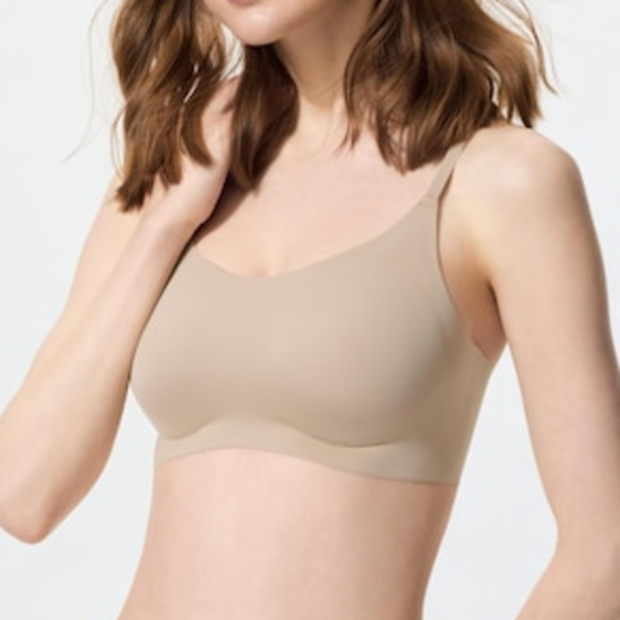 Uniqlo – бюстгальтер AIRism Wireless Bra (Relax U-Neck)