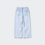 UNIQLO KIDS Wide Fit Straight Jeans (Denim) A
