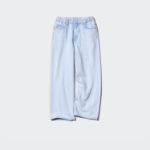 UNIQLO KIDS Wide Fit Straight Jeans (Denim) A