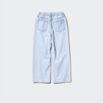 UNIQLO KIDS Wide Fit Straight Jeans (Denim) A