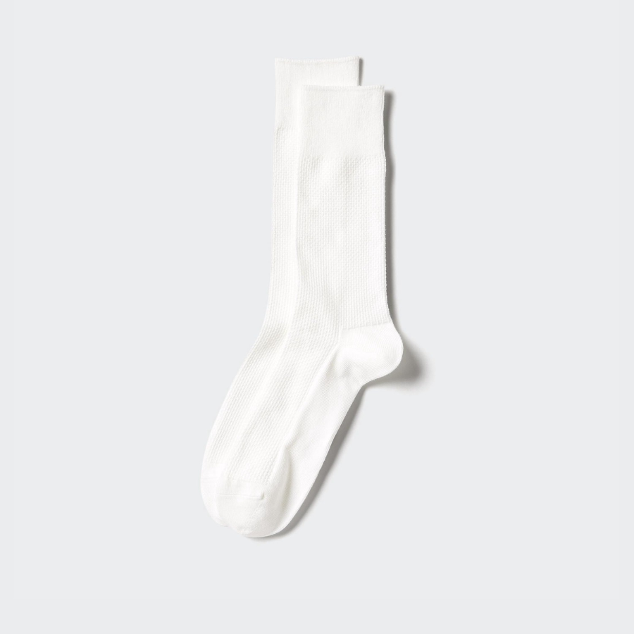 Uniqlo Supima Cotton Blend Piqué Socks