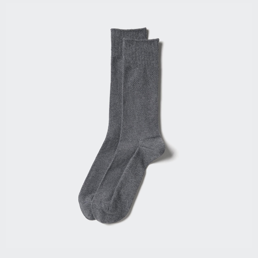 Uniqlo Supima Cotton Blend Piqué Socks