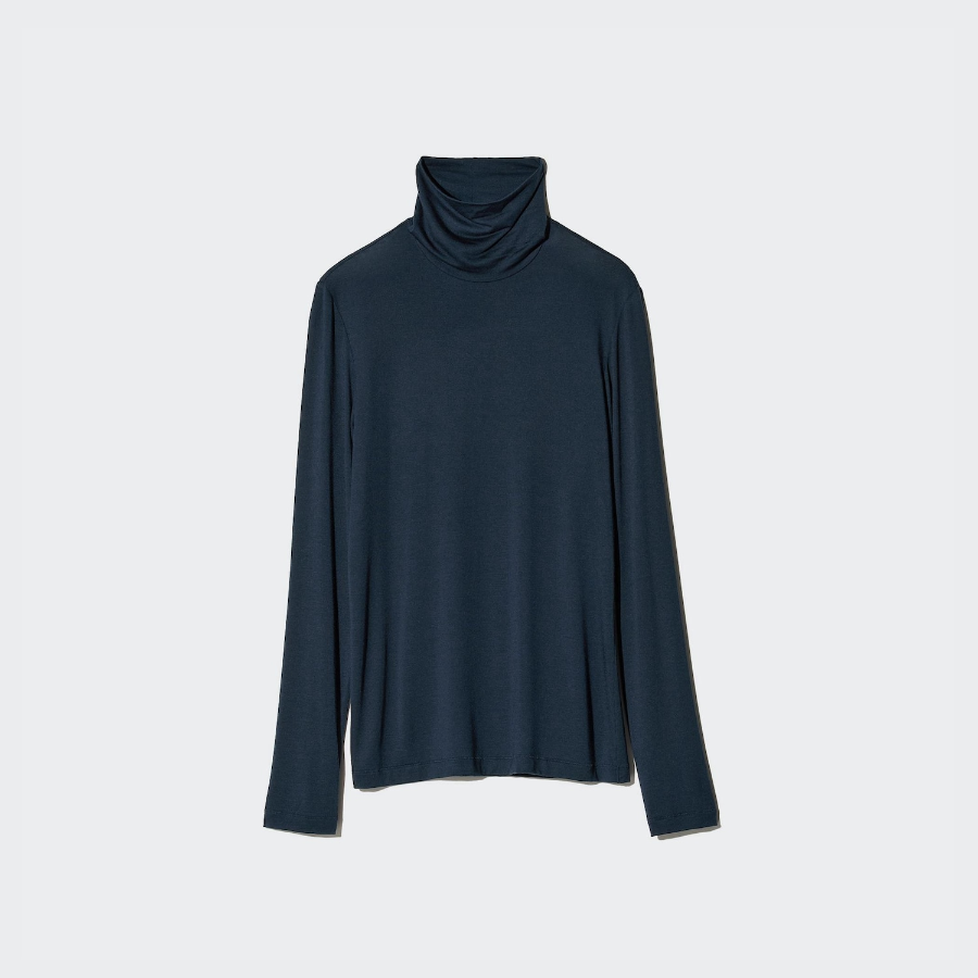 Uniqlo – водолазка Heattech Ultra Light Turtleneck T (Long Sleeve)
